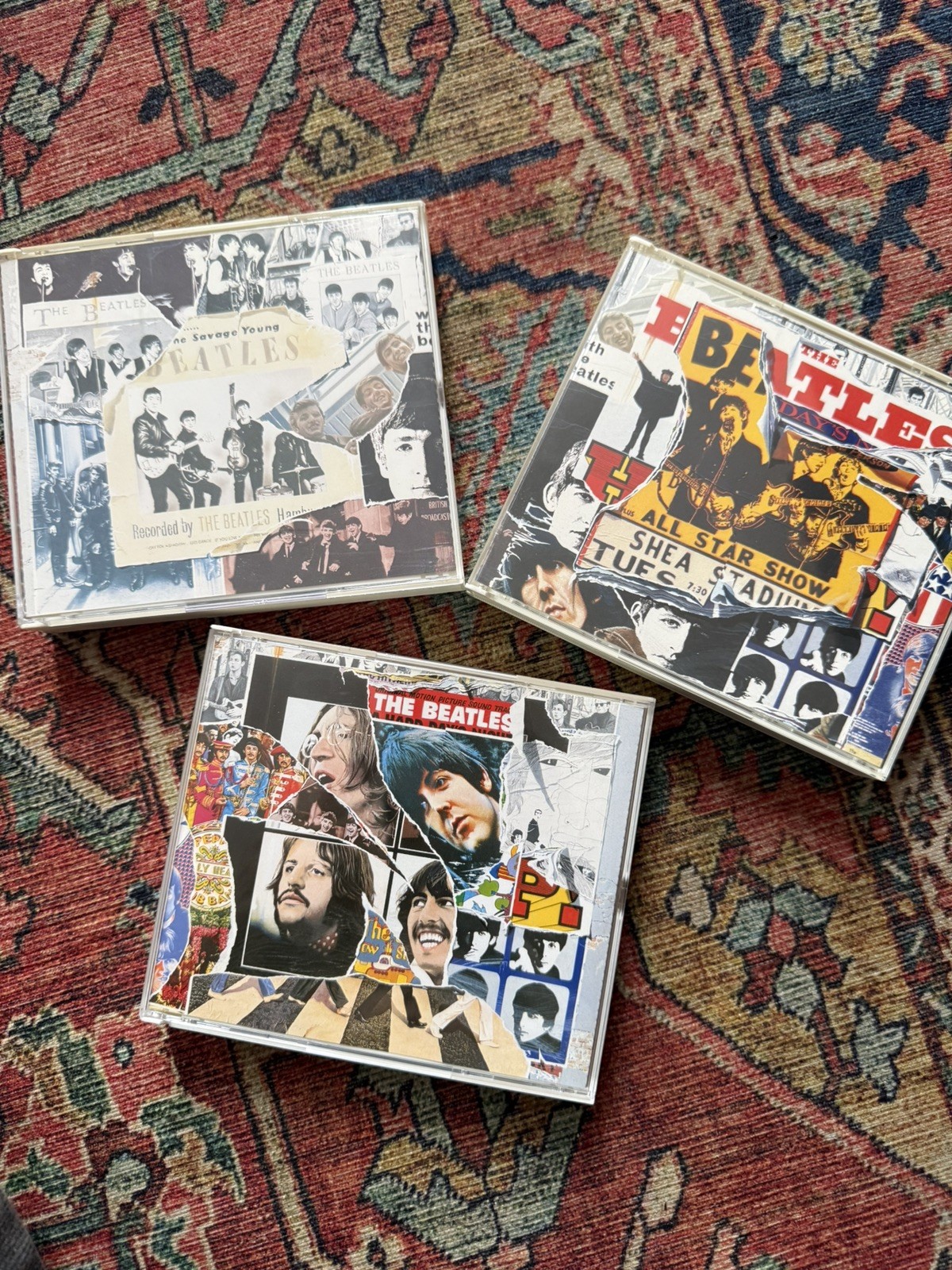 The BEATLES Anthology Volumes 1, 2, 3 Bundle Double Box CD Sets APPLE 1996