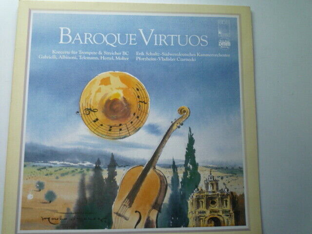 SL15 German ebs LP Trumpet Concertos   Sonatas   Gabrielli  Albinoni etc. Schu