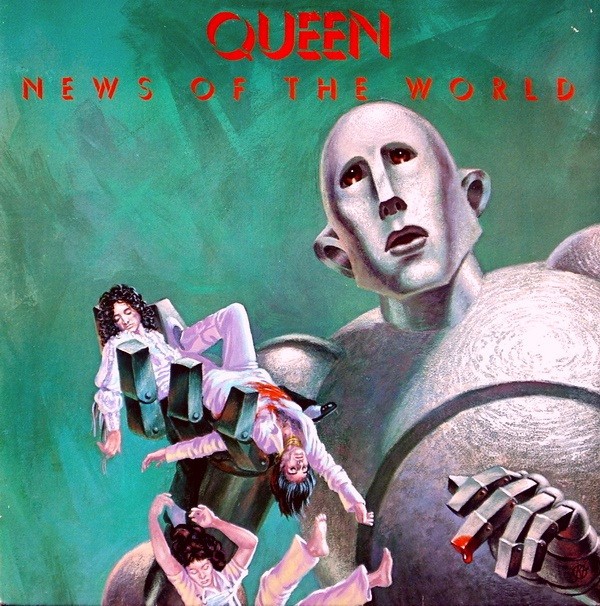 Queen - News Of The World (LP, Album, Gat) (Very Good Plus (VG+)/Very Good (VG))