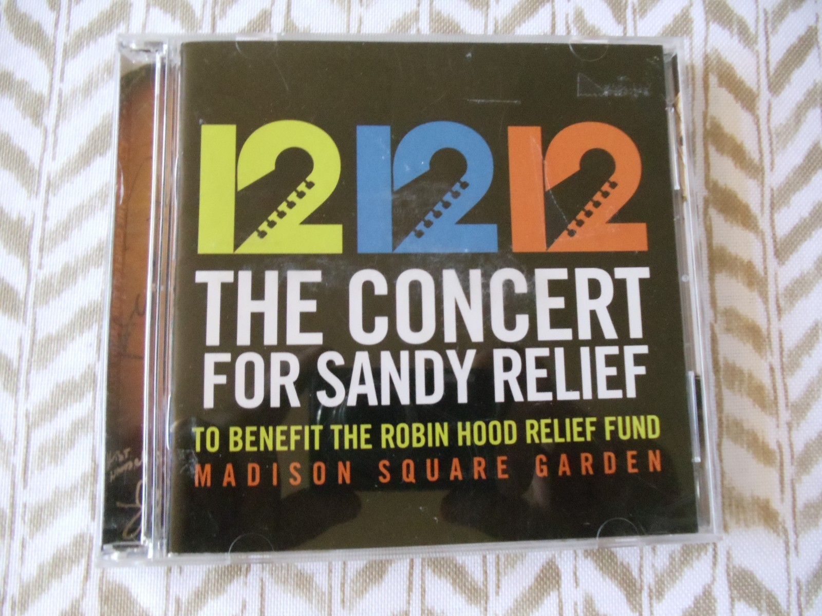 CONCERT FOR SANDY RELIEF (2 CDs)  ERIC CLAPTON; The Who; Rolling Stones ++ LIKNW