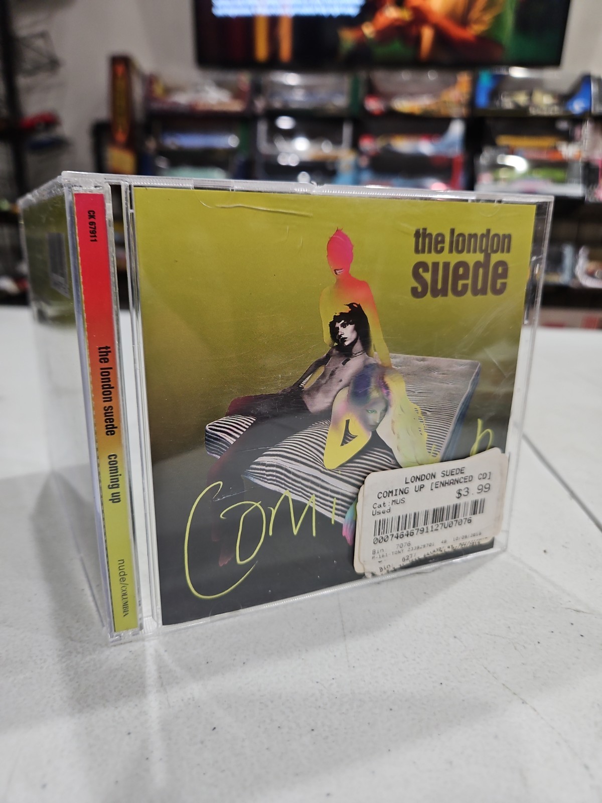 The London Suede – Coming Up (CD 1996) US Pressing | Multimedia Live, CASE BROKE