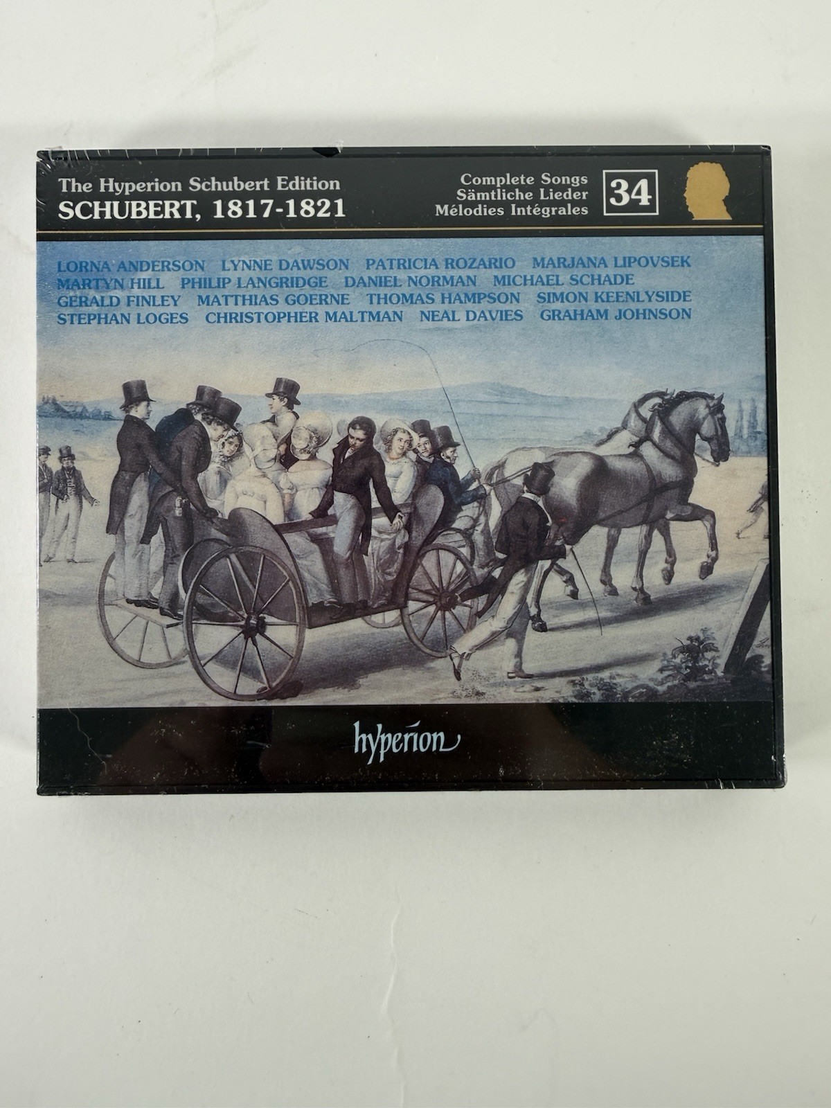 Schubert: the Complete Songs, Vol. 34 - Various Artists - CD - New & Sealed (4).