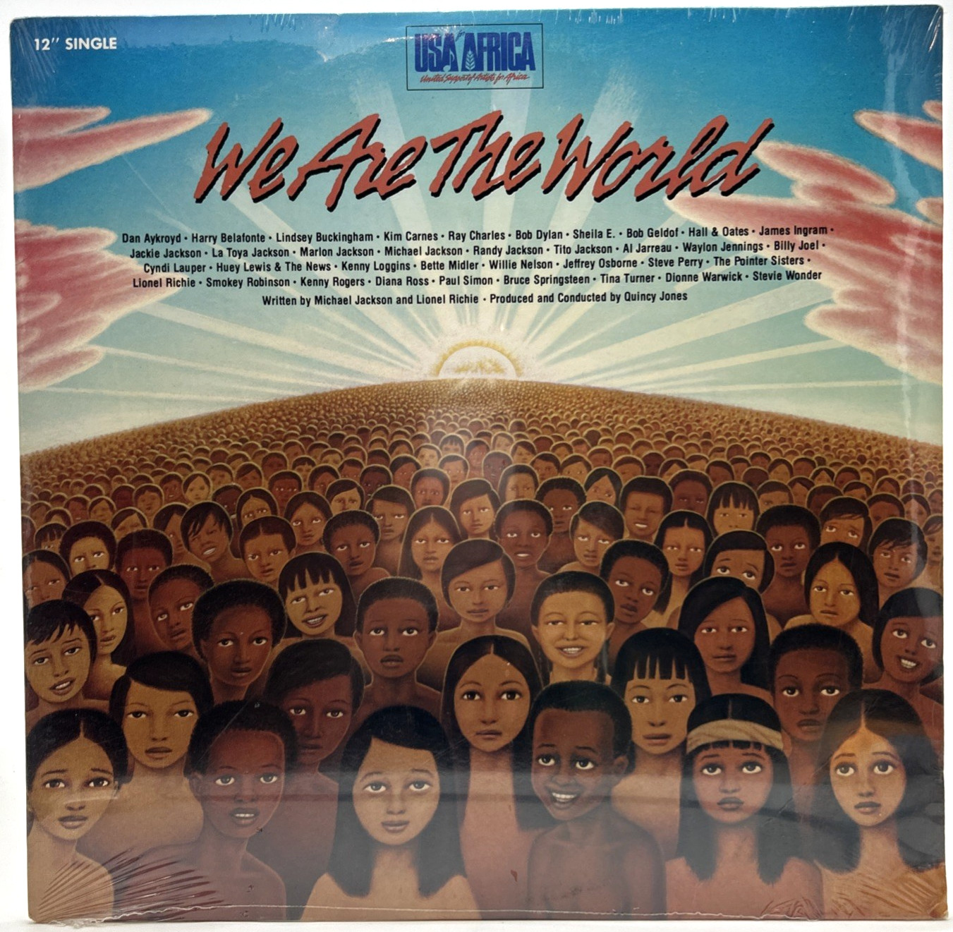 New / Sealed USA FOR AFRICA 