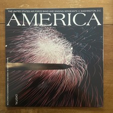 United States Air Force Band And Sargent Singers Lp America On Na - Sealed picture
