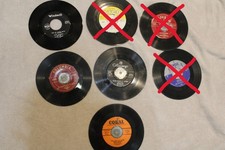Vintage 1950s 45 RPM Record Lot of 4 M Miller/G Gibbs/J Wakely/T Sharman picture