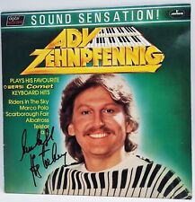 lp Ady Zehnpfennig ‎– Sound Sensation 1983 NM / VG+ synth pop Autographed signet picture