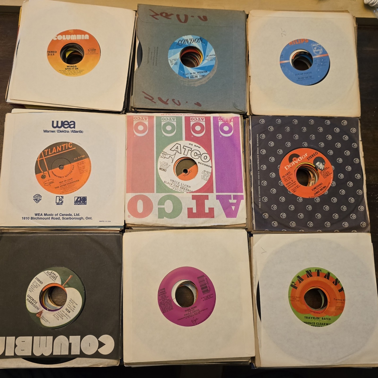 Lot of 180 45 rpm records 7
