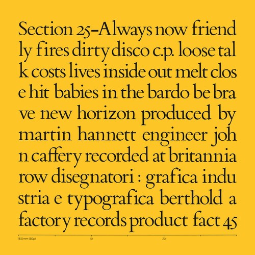 Section 25 - Always Now [New CD] With Booklet, Boxed Set