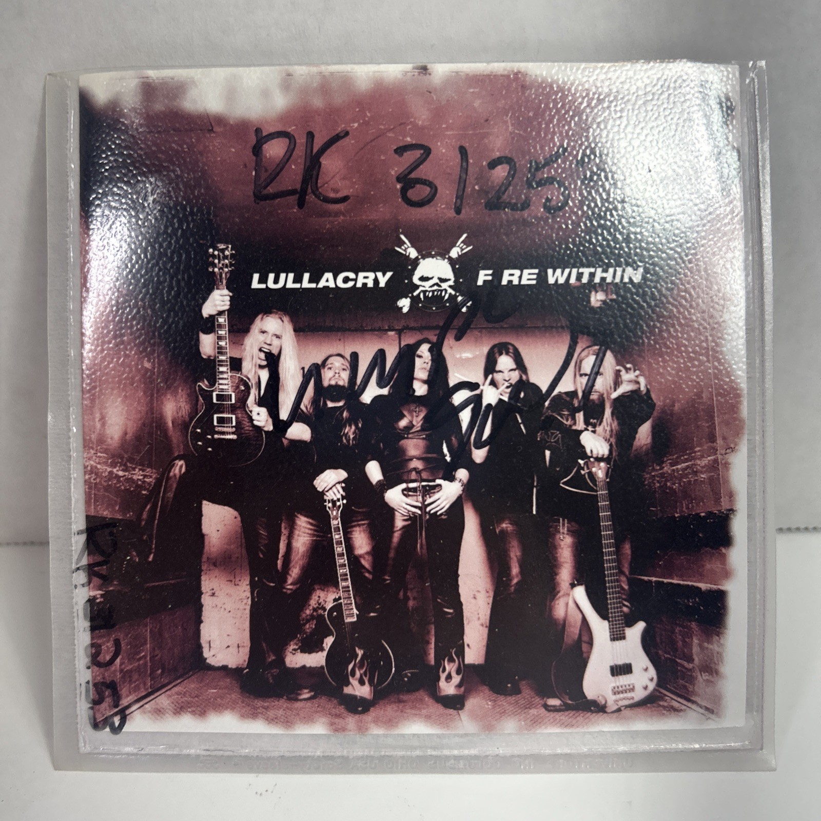 Lullacry Fire Within Ep (CD)  Promo