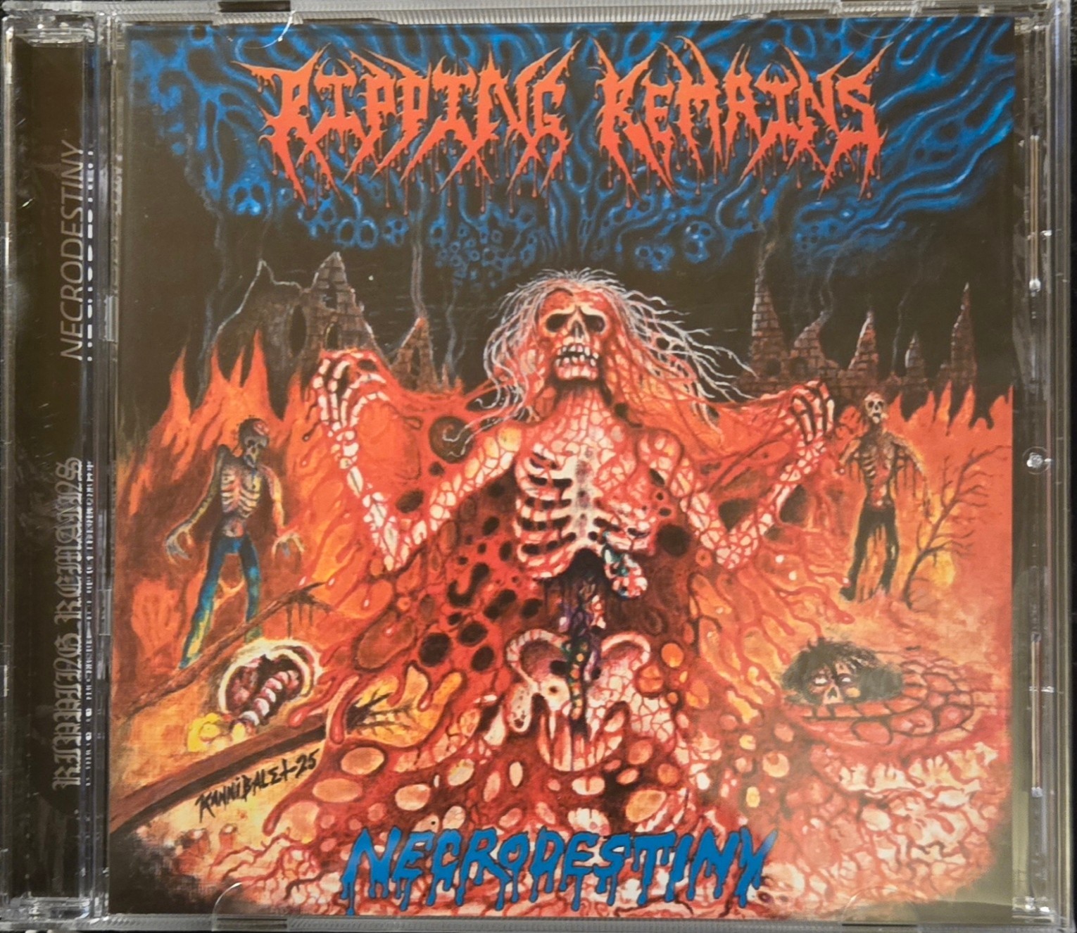 Ripping Remains - Necrodestiny(CD/2025)CAUSTIC WOUND GOD MACABRE SANGIUSUGABOGG