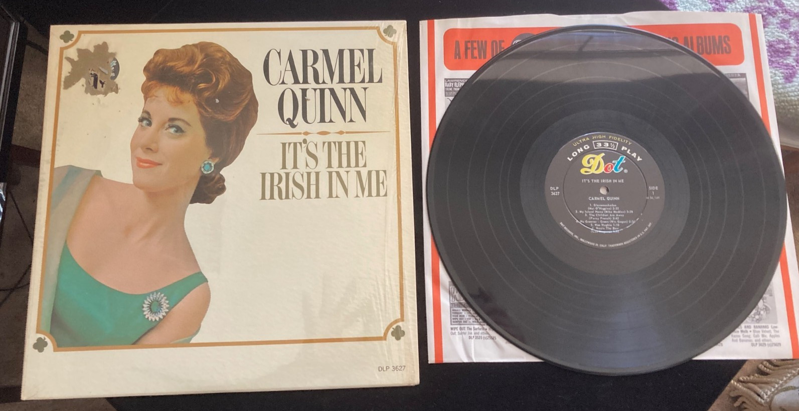 Carmel Quinn It’s The Irish In Me Dot LP 3627  NM/EX in original shrink