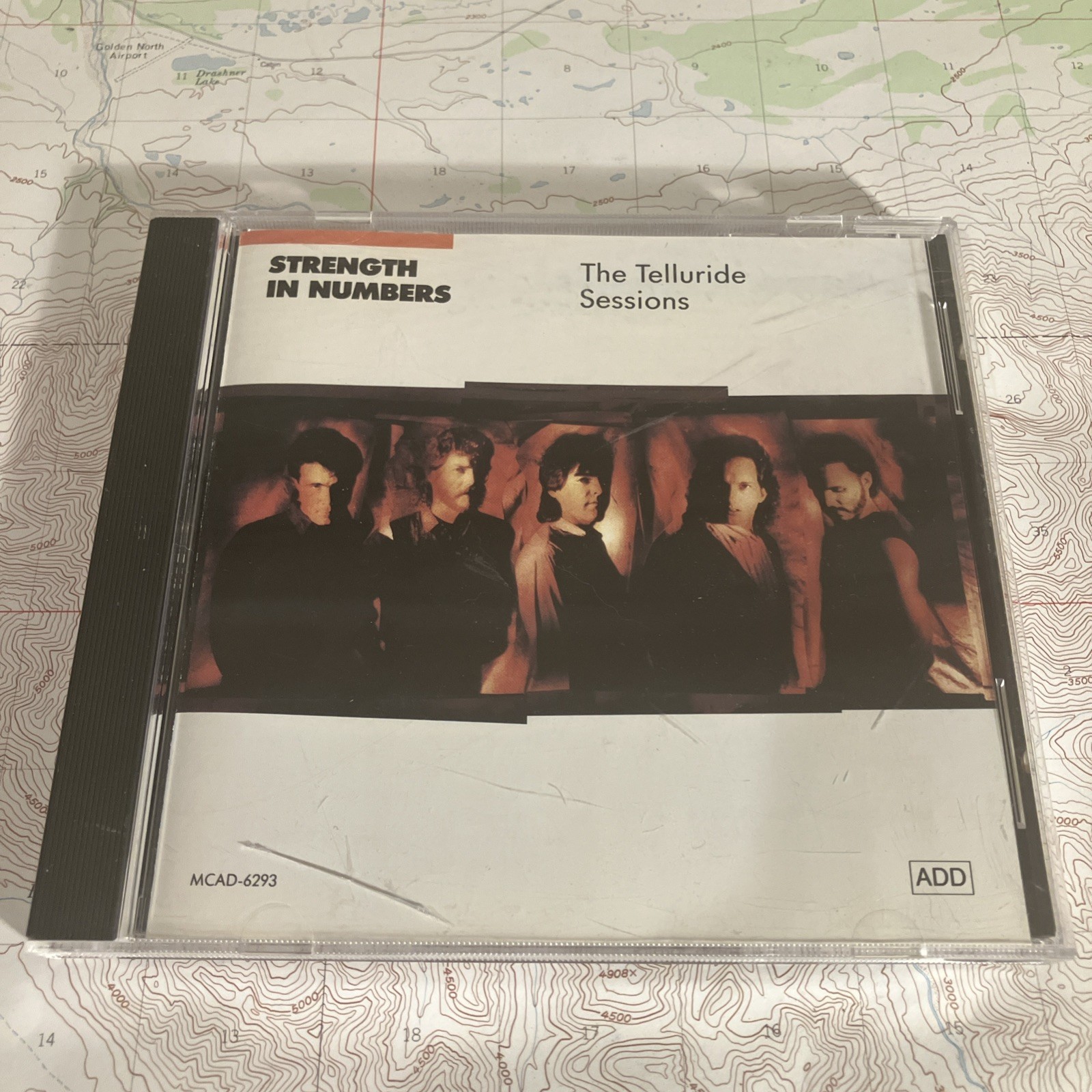 The Telluride Sessions by Strength in Numbers (CD 1989 MCA) MCAD-6293 US