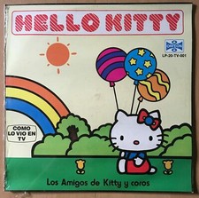 Hello Kitty - Los Amigos De Kitty Y Coros [1982] Vinyl LP Children's Story Rare picture