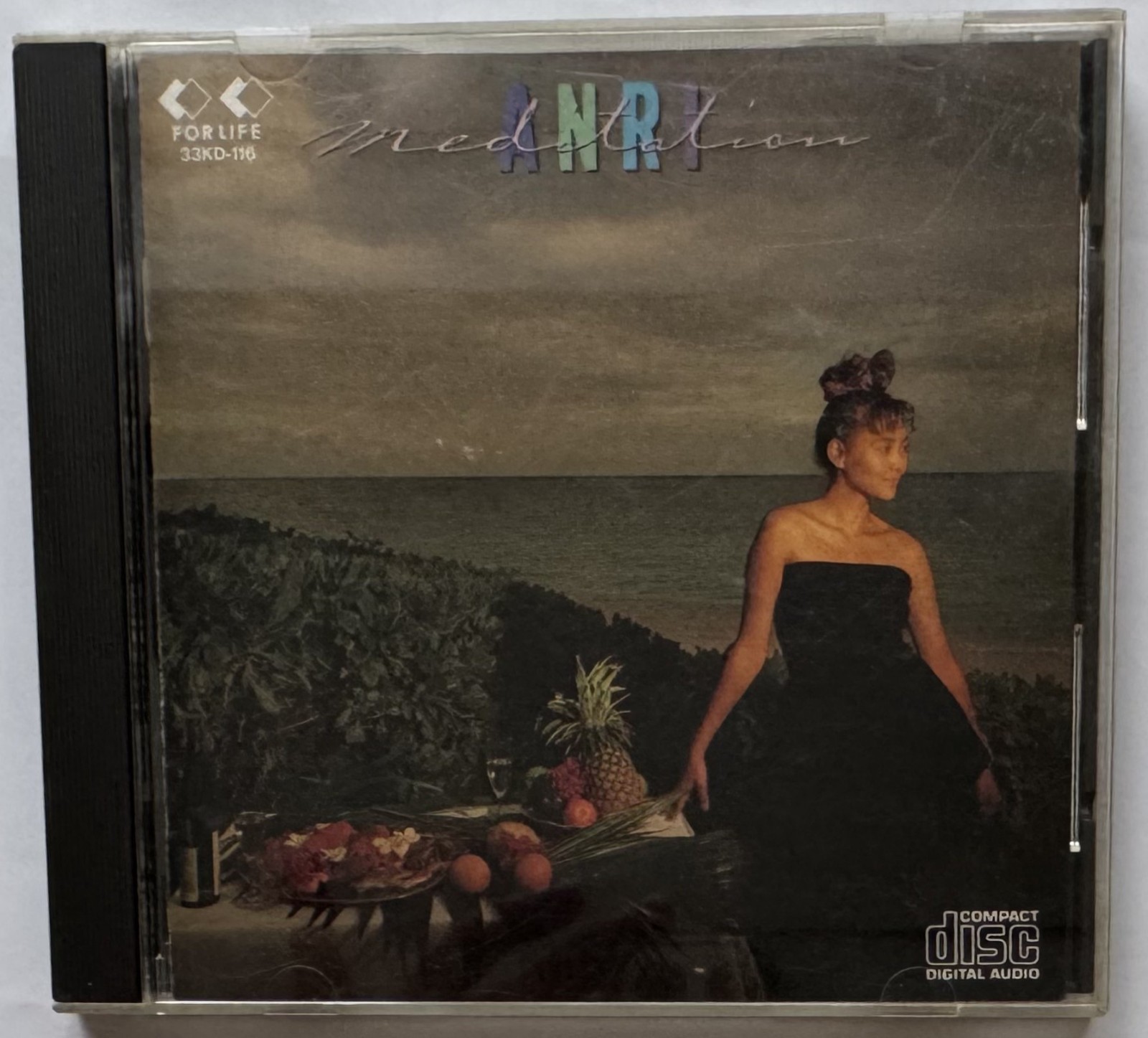 ANRI MEDITATION Japan CD 33KD-116 Japanese Edition No OBI