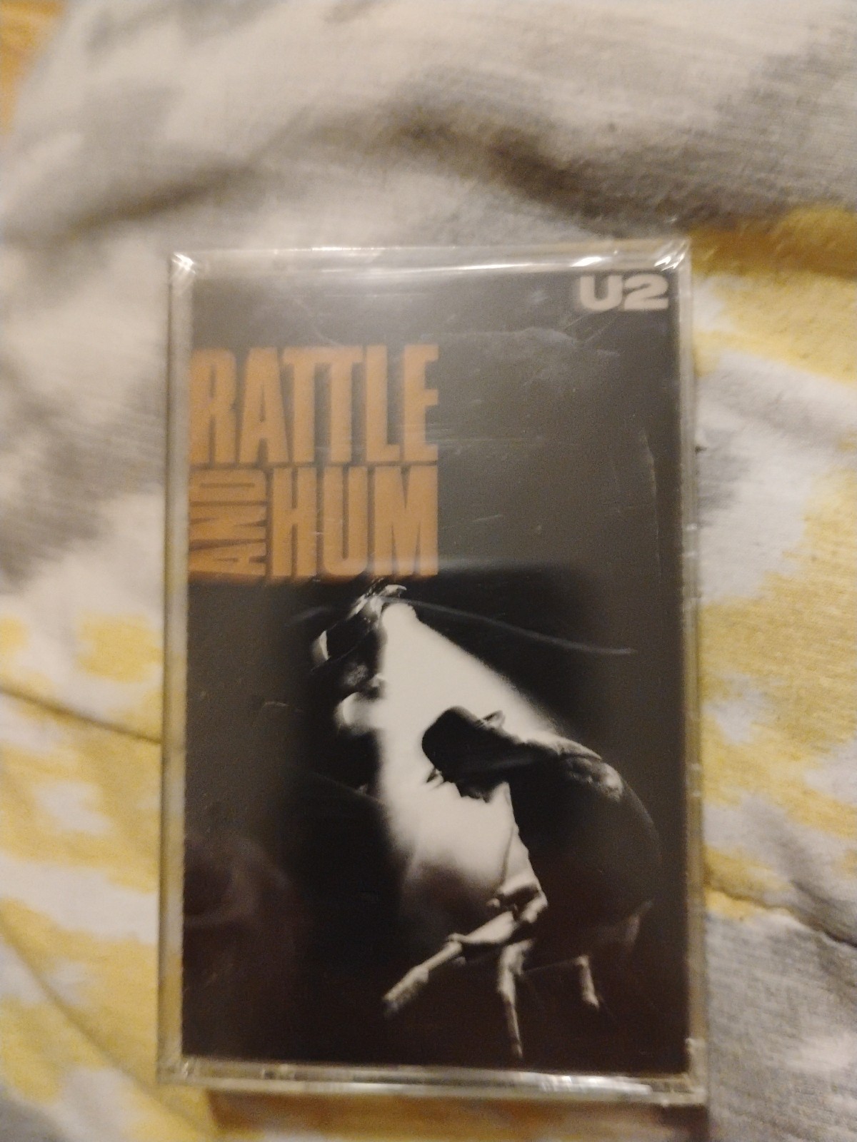 U2 Rattle and Hum Cassette Tape 1988 Island Records Producer Jimmy Iovine