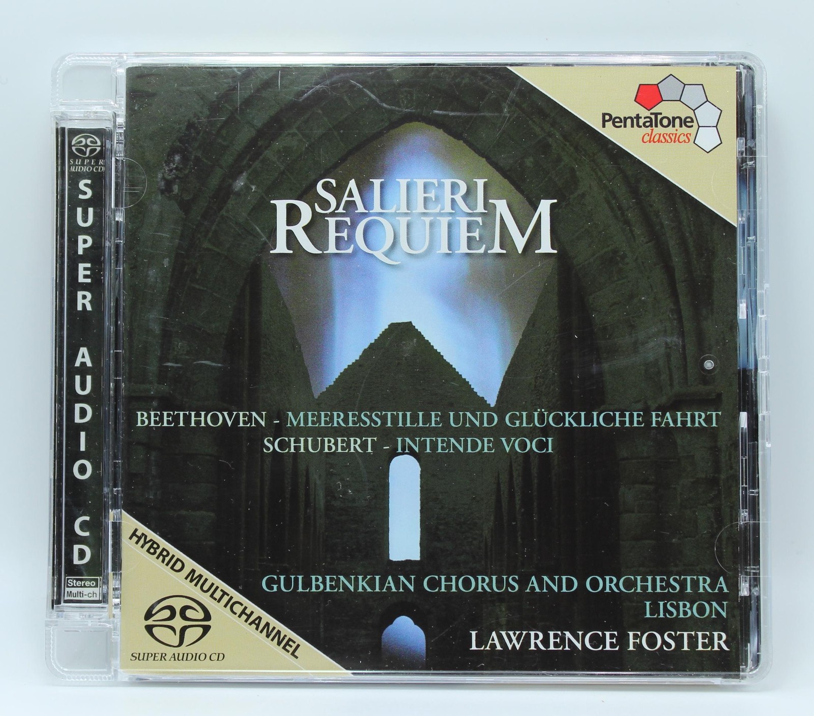 ANTONIO SALIERI Requiem Beethoven Schubert Lawrence Foster SACD Classical CD