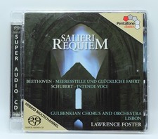 ANTONIO SALIERI Requiem Beethoven Schubert Lawrence Foster SACD Classical CD picture