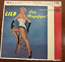 LILO C’est Magnifique 7” EP 1957 MGM X1537 French Broadway Can-Can 45 picture