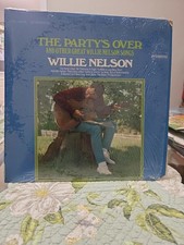Willie Nelson The Party's Over 1967 RCA Victor LSP-3858 Stereo LP In Shrink picture
