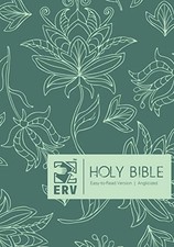 ERV Holy Bible Hardback Floral, Anglicized, (Easy-to-Read Version), Media.. picture