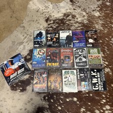 HUGE Lot of 15 Vintage 1980-90s Rap Hip Hop Old School Pop Music Cassette Tapes picture