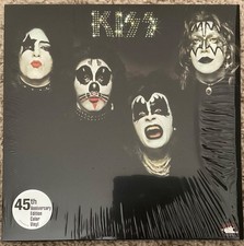 KISS - Debut LP 45th Anniversary White Vinyl - Never Played - Still in shrink NM picture