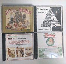 Christmas CD Lot 4 Titles 6 Discs Rutter Reader’s Digest Yuletide Piano Holiday picture