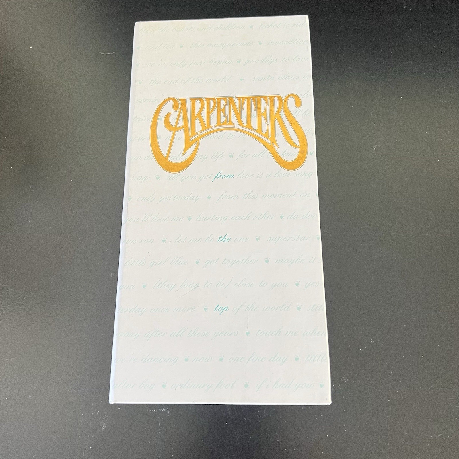 The Carpenters FROM THE TOP Box 4 CD Set 1991 Booklet Complete | Karen & Richard
