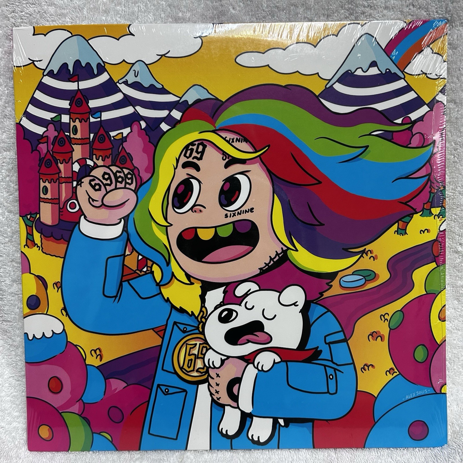 6ix9ine Graduation Day LP Vinyl Record Sealed Hip Hop Rap Colored Vinyl