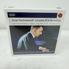 Sergei Rachmaninoff: Complete Rca Re Cordings Sealed New Rare 10 CDs Masters picture