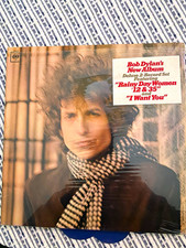 Bob Dylan Blonde on Blonde Original Mono Release WITH RARE TRACK LISTING STICKER picture