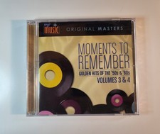 *SEALED* Moments To Remember Volumes 3 & 4 NEW CD Original Masters My Music picture
