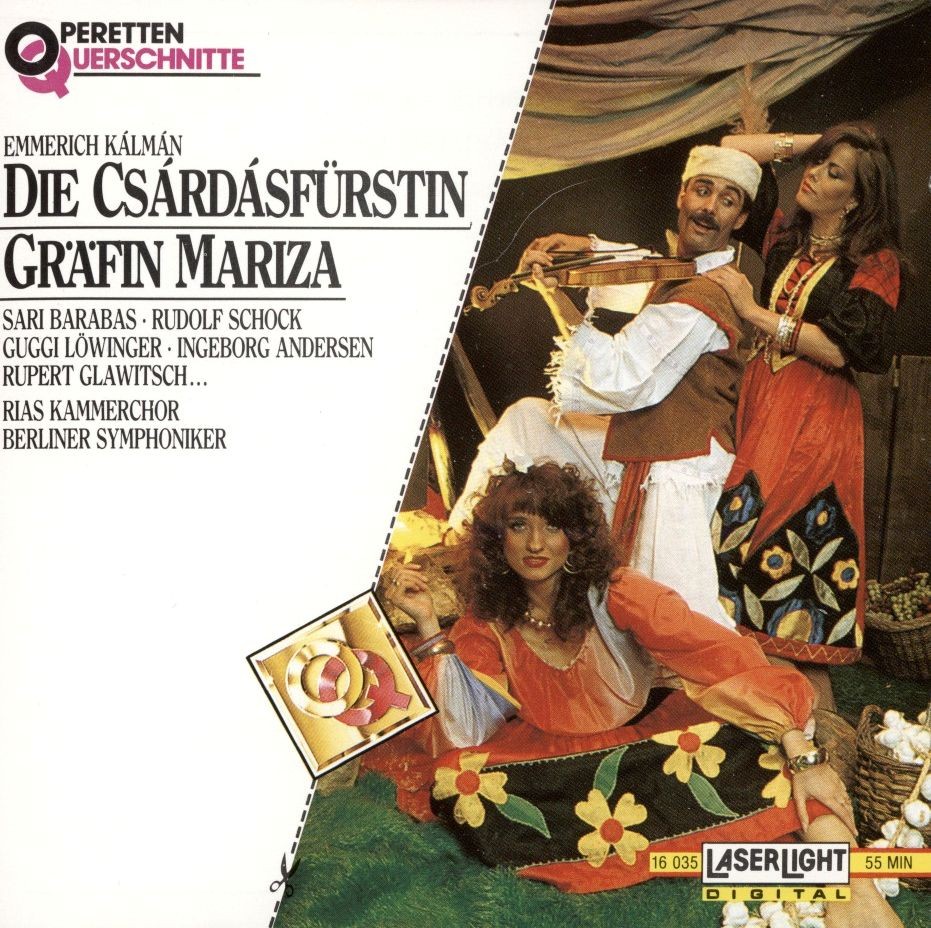 Kálmán - Die Csárdásfürstin - Gräfin Mariza [Highlights] (CD, 1992, LaserLight)
