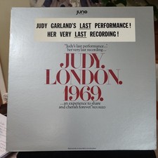 Judy Garland - Judy. London. 1969. Vinyl LP TESTED 1969 Juno Last Recording NM picture