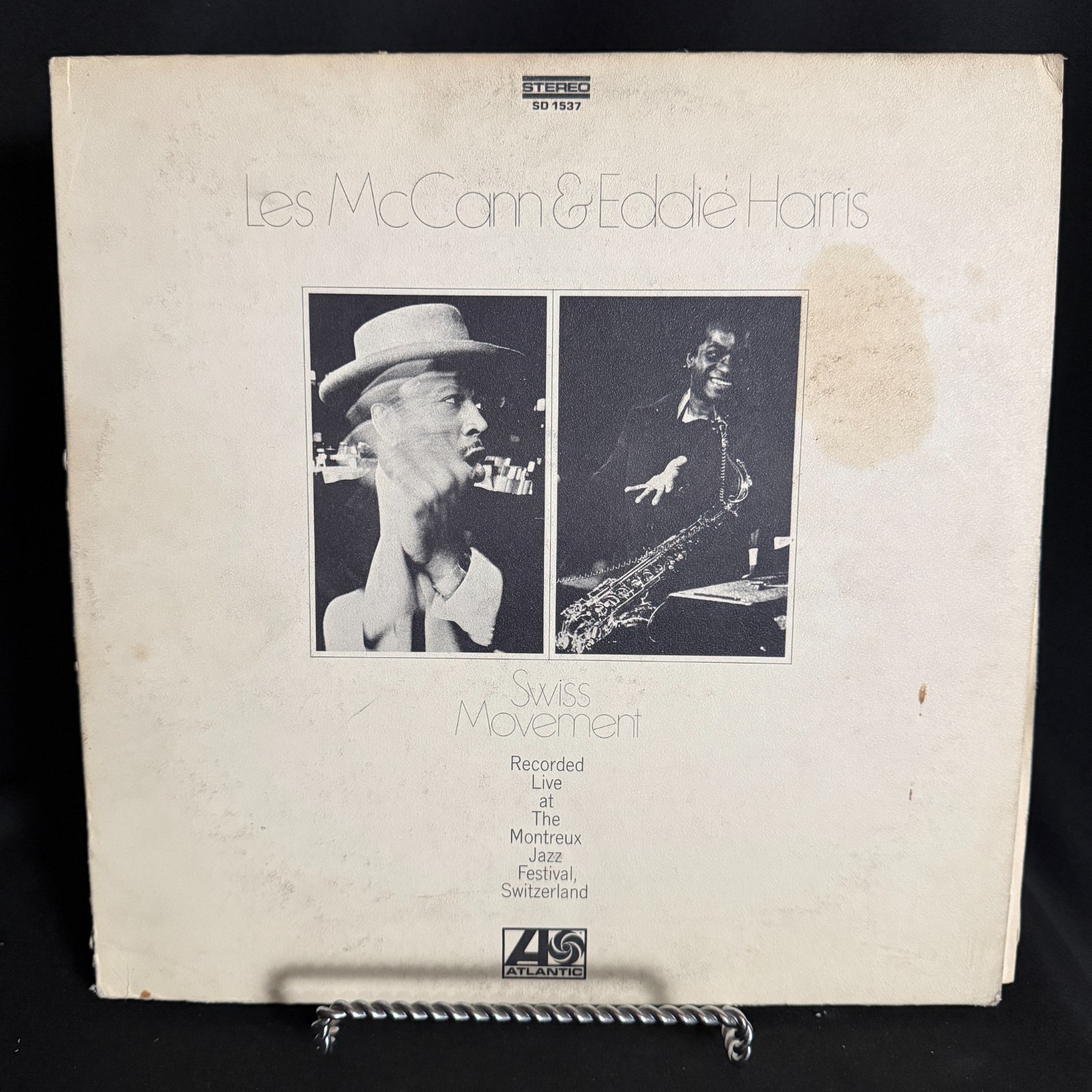 Les McCann Eddie Harris Swiss Movement 1969 Atlantic SD 1537 Monarch MO LP