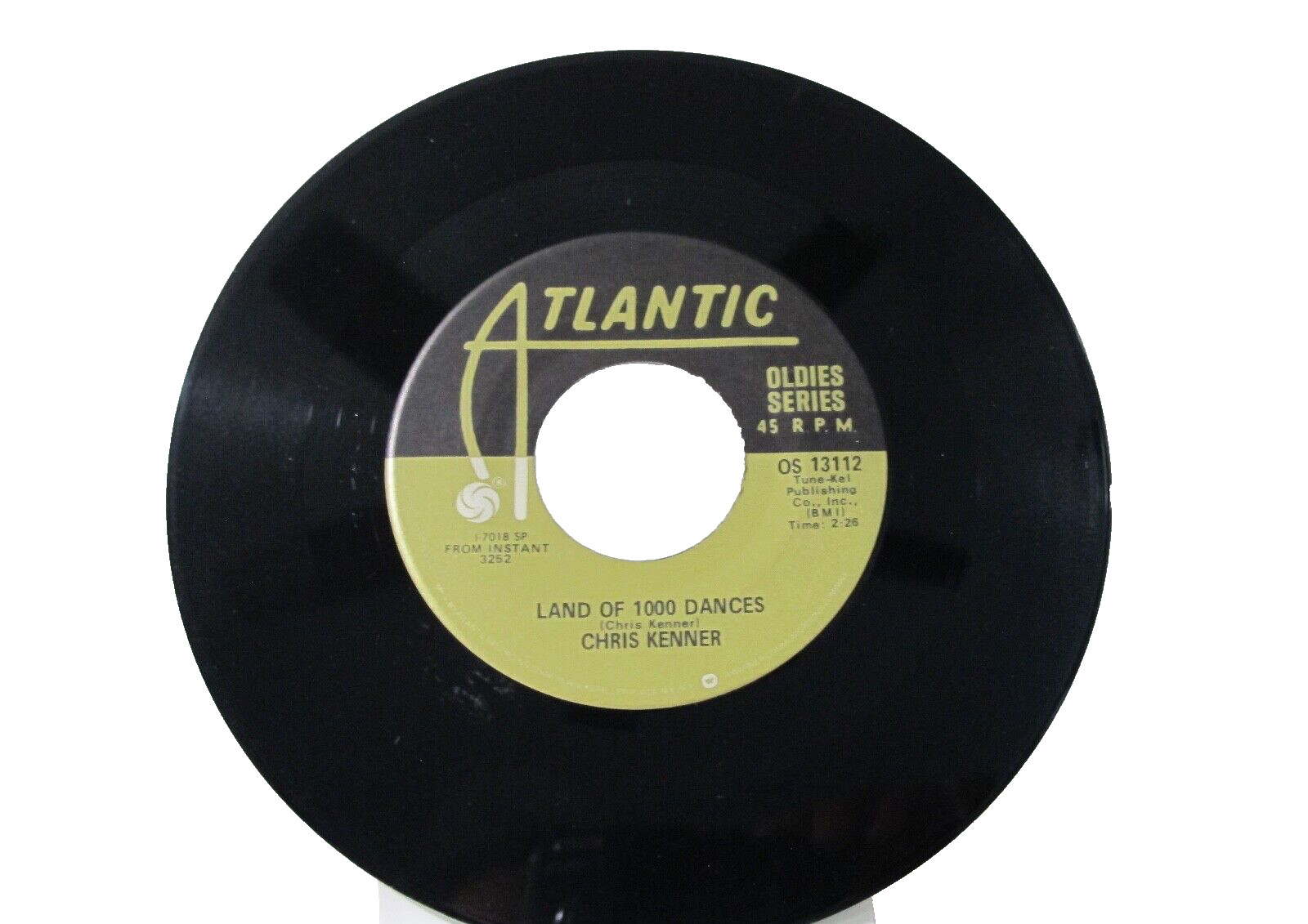 45 RECORD - CHRIS KENNER - LAND OF 1000 DANCES
