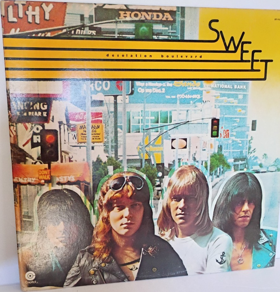 Sweet Desolation Boulevard Vinyl LP Capitol Rock 12