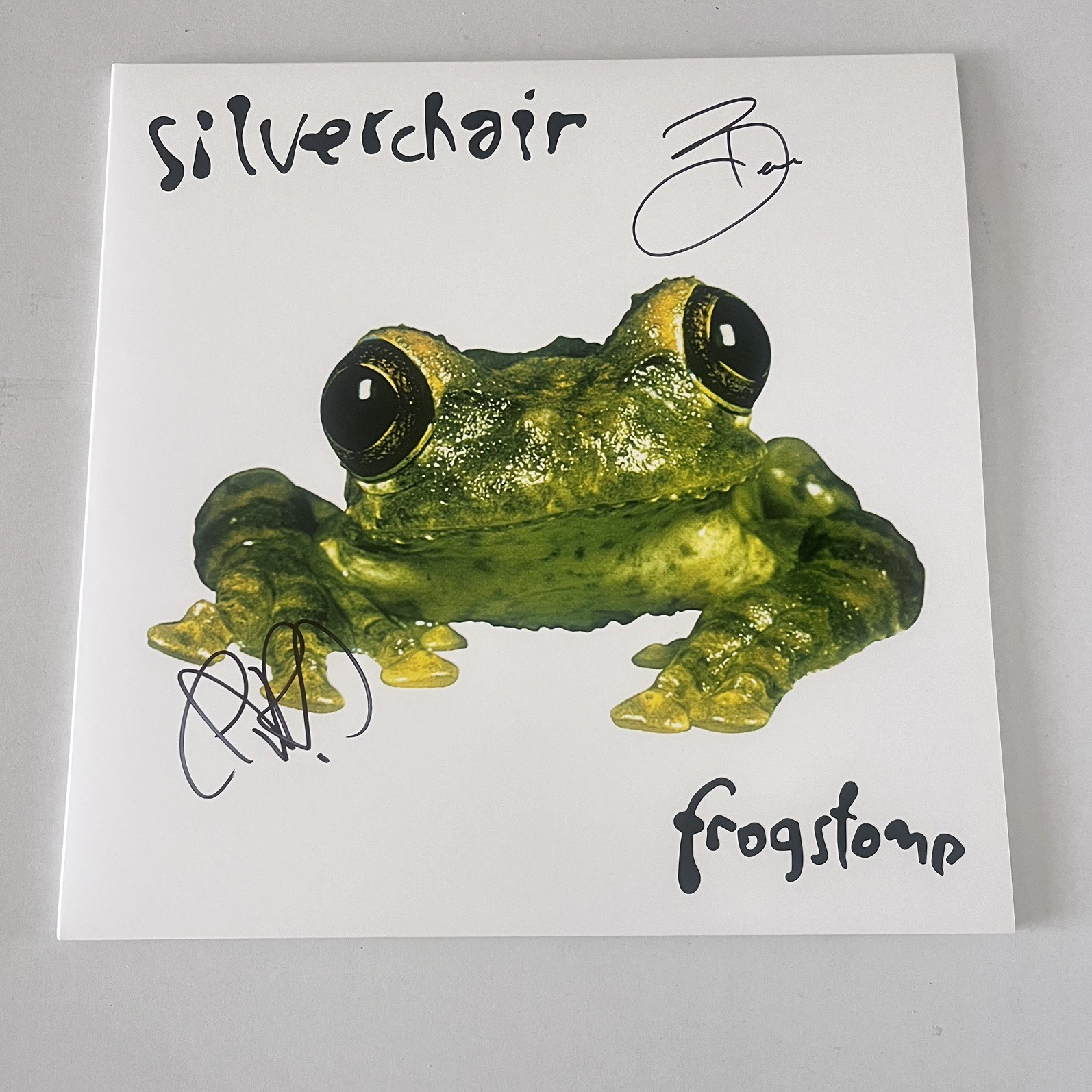 Silverchair Frogstomp Vinyl Record Autographed Ben and Chris 