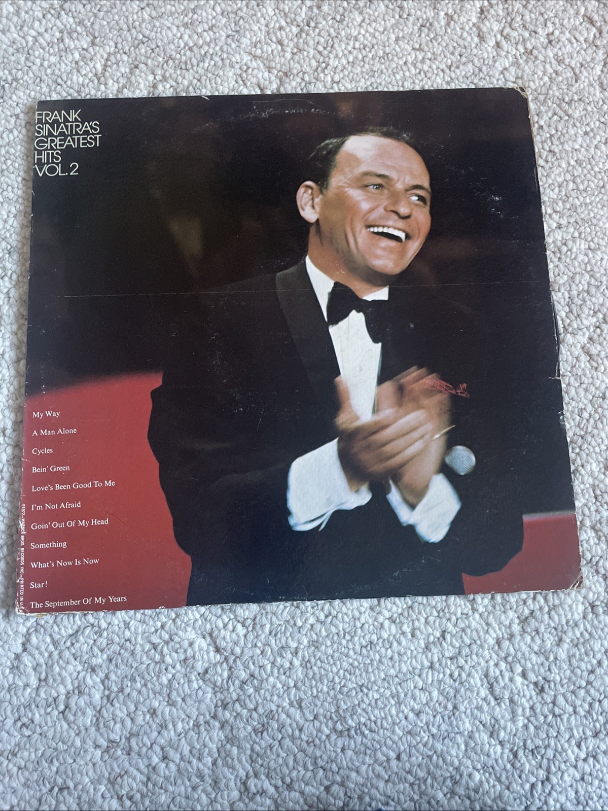 Frank Sinatra’s Greatest Hits Volume Two Vinyl LP Warner Bros. Records