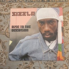 Sizzla Rise To The Occasion Greensleeves Vinyl LP Near Mint 2003 original press picture