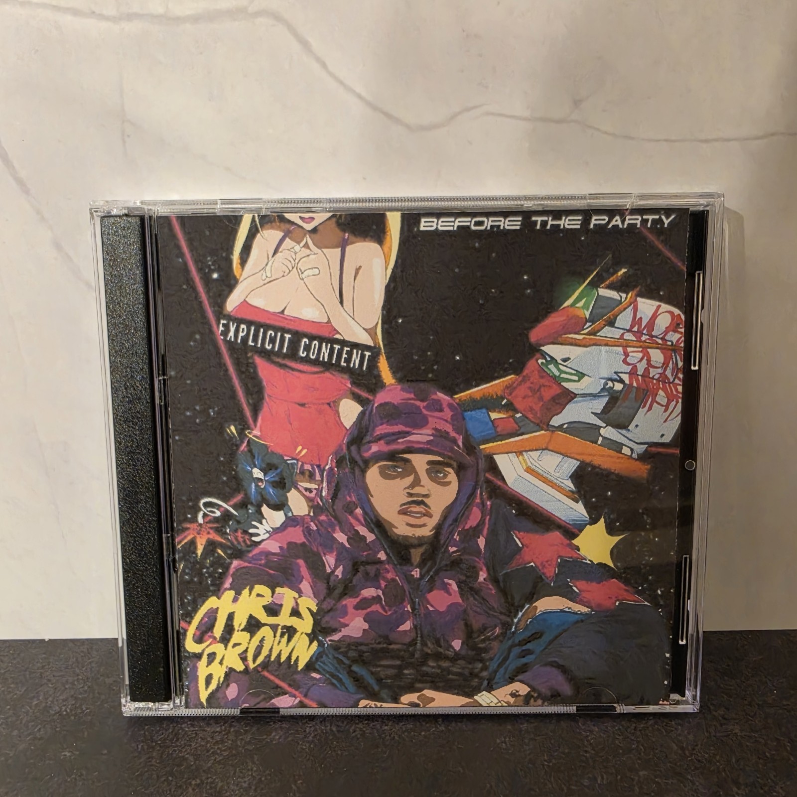 Before The Party Chris Brown R&B Mixtape Cd