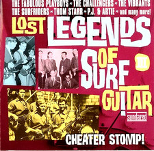 LOST LEGENDS OF SURF GUITAR Vol. 3 Cheater Stomp - Near-Mint CD (2003, Sundazed) picture