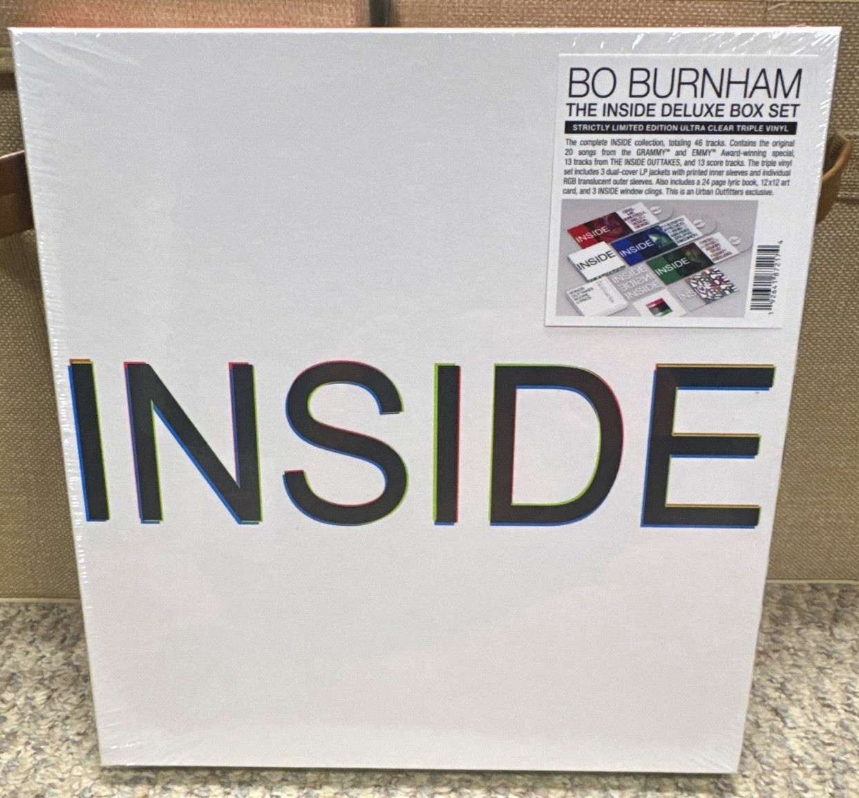 Inside by Bo Burnham Deluxe 3LP Exclusive Vinyl Boxset