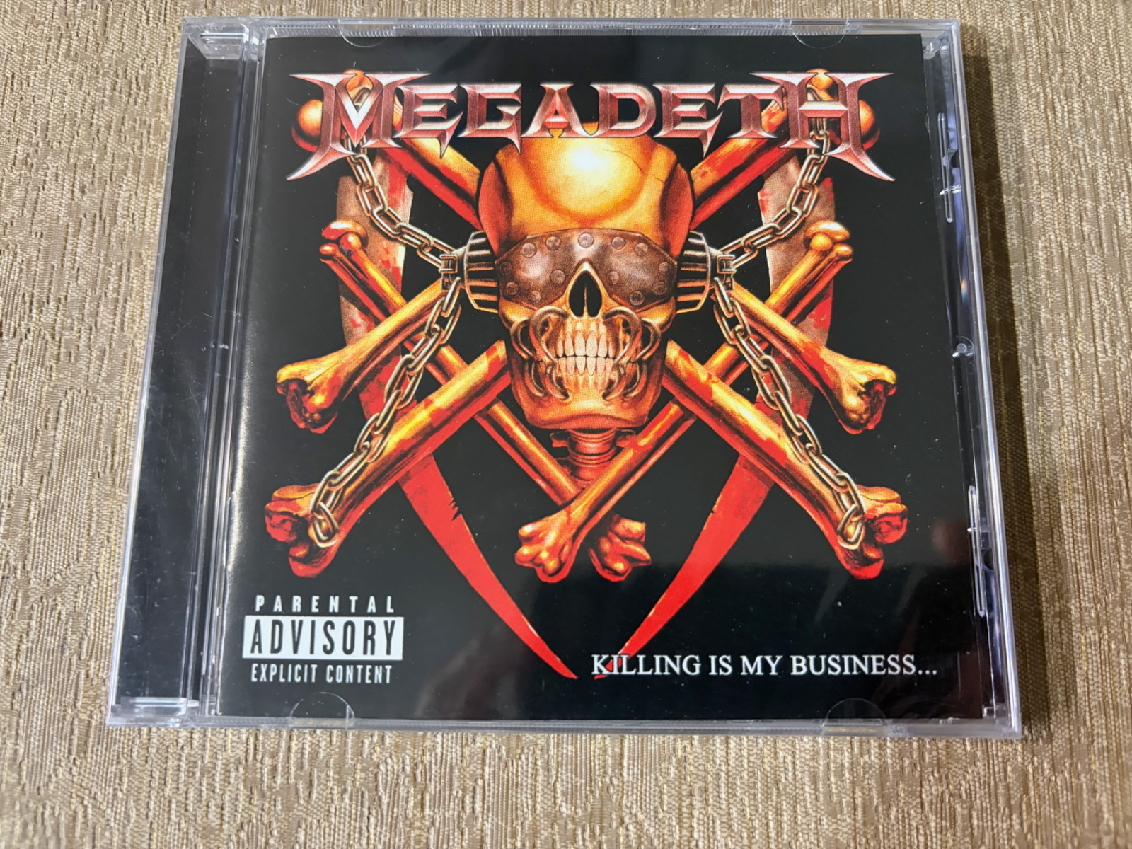 Megadeth Single CD Killing Is My Business Brand New 2002
