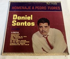 daniel santos HOMENAJE A PEDRO FLORES , Vinyl LP / BLC 1008 picture