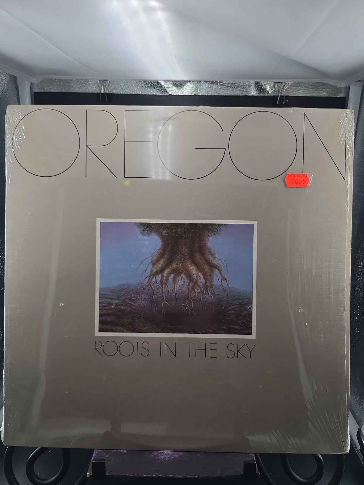 Oregon “Roots In The Sky” 1979 LP Elektra 6E-224 Allied Press NEAR MINT