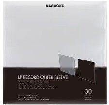 Official NAGAOKA record jacket protection cover 30 pieces JC30LP ** picture