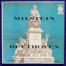 BEETHOVEN Concerto In D Major MILSTEIN Violin LP / Capitol P 8313 Mono EX+ picture