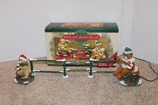1997 Mr Christmas DUELLING BANJO BEARS 20 Christmas Songs WATCH BELOW picture