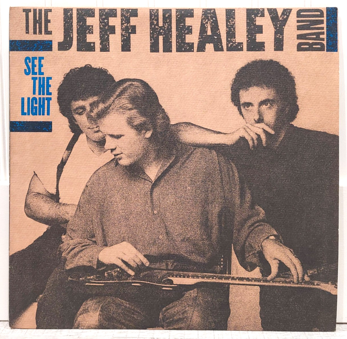 The Jeff Healey Band See The Light LP 1988 Arista AL-8553 80s VG++ EX Blues Rock